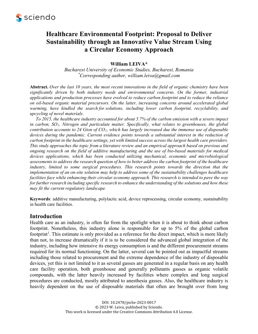 research proposal on circular economy