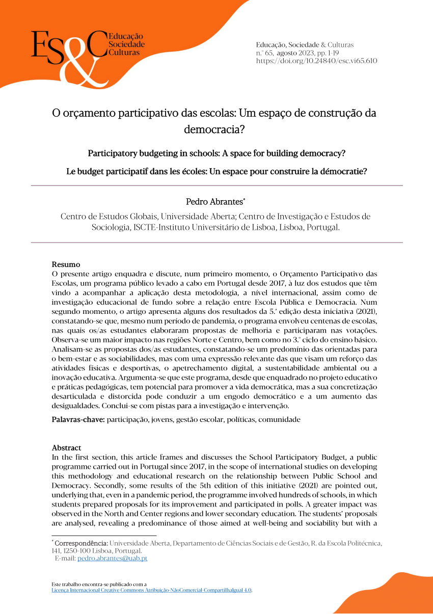 PDF) PERSPECTIVAS FACE À EDUCAÇÃO INCLUSIVA: UM ESTUDO EM ESCOLAS DO MEIO  RURAL ALGARVIO