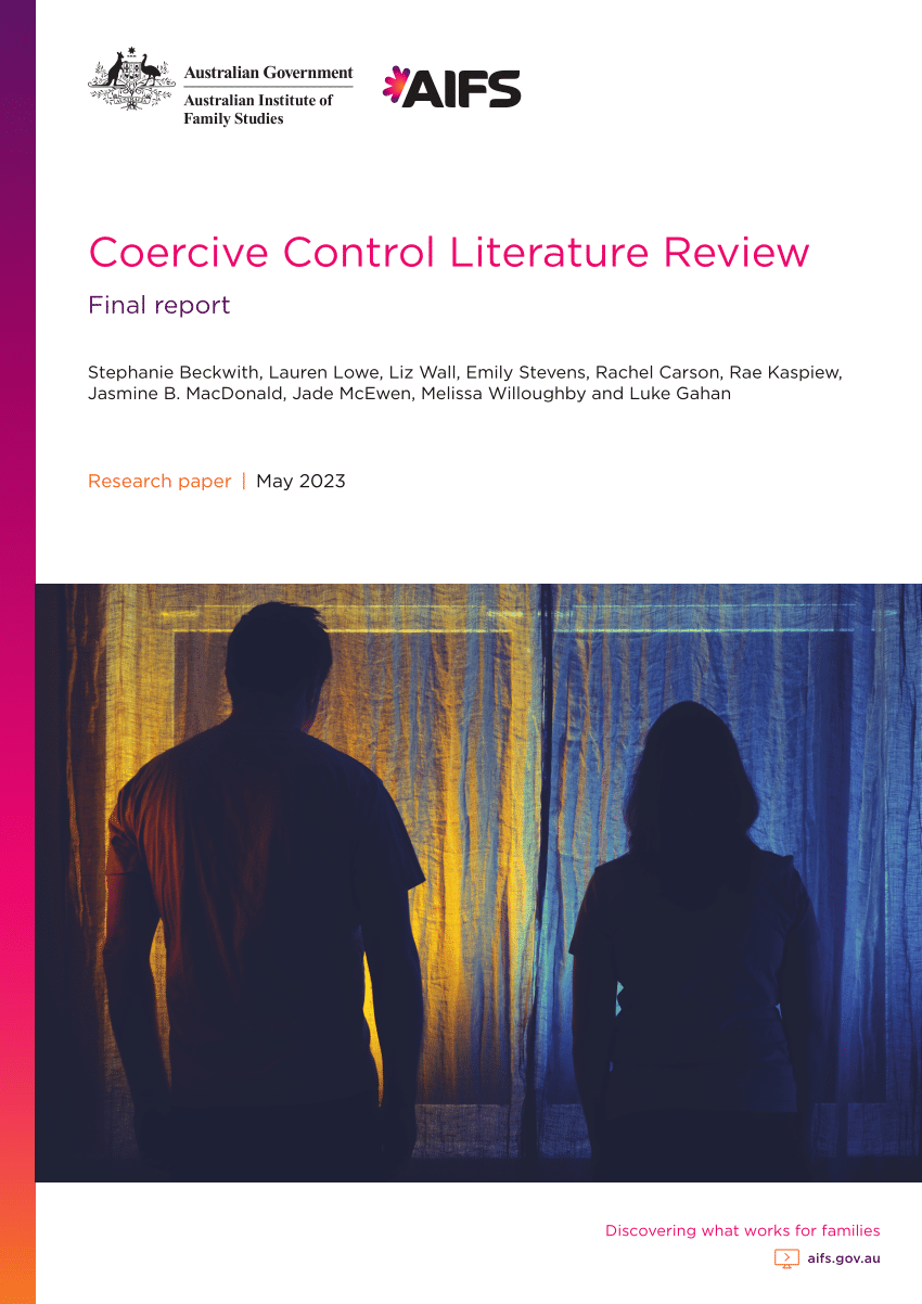 coercive control literature review final report