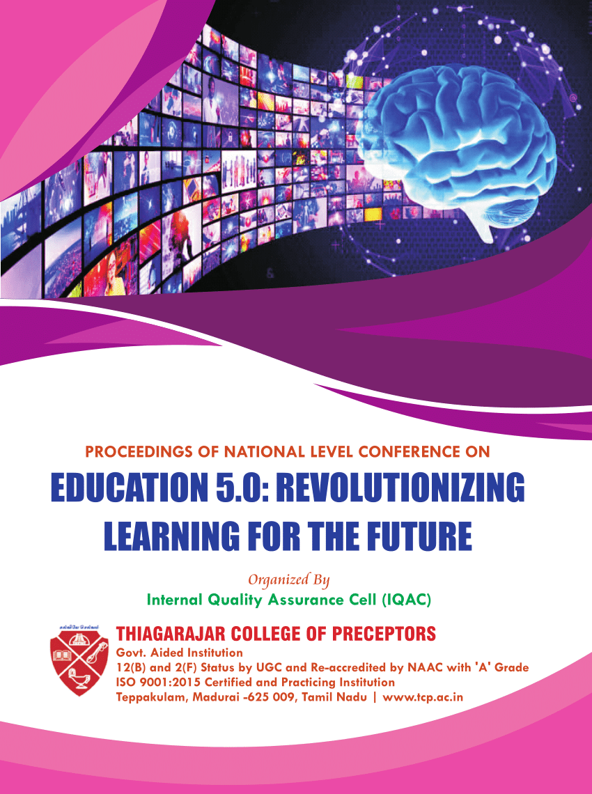 PDF) Education 5.0 Revolutionizing Learning for the Future (Vol.1)