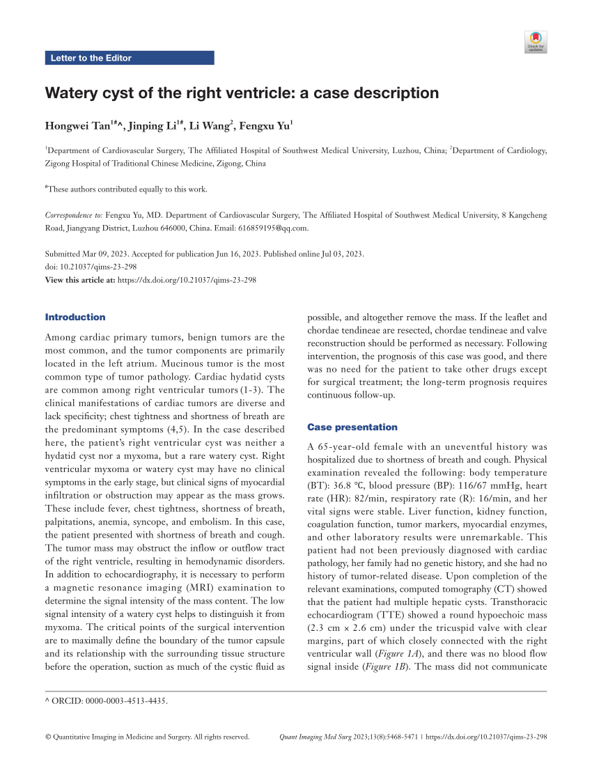 pdf-watery-cyst-of-the-right-ventricle-a-case-description