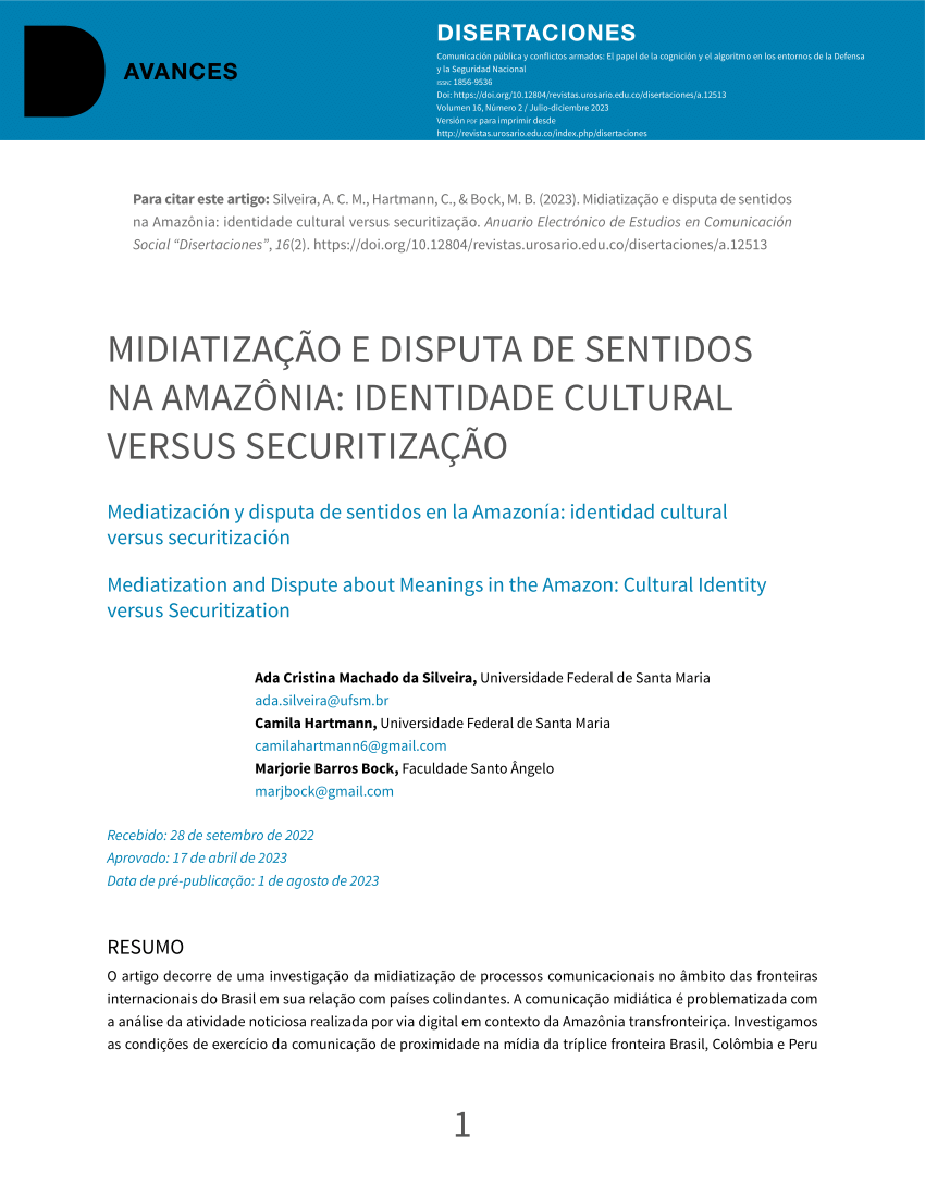 PDF) PRÁTICAS DO CONSUMO MIDIATIZADO SOB A LÓGICA DOS ALGORITMOS