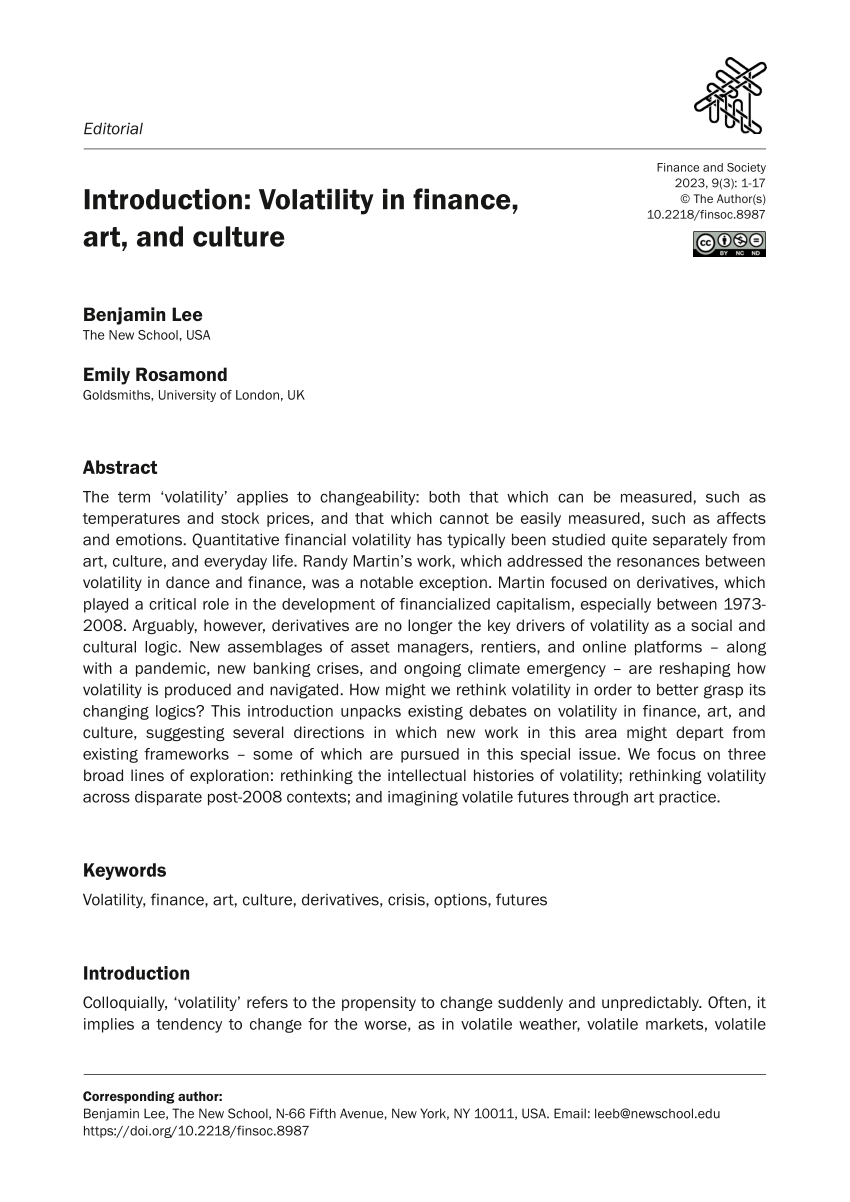 Volatility: Meaning In Finance and How it Works with Stocks