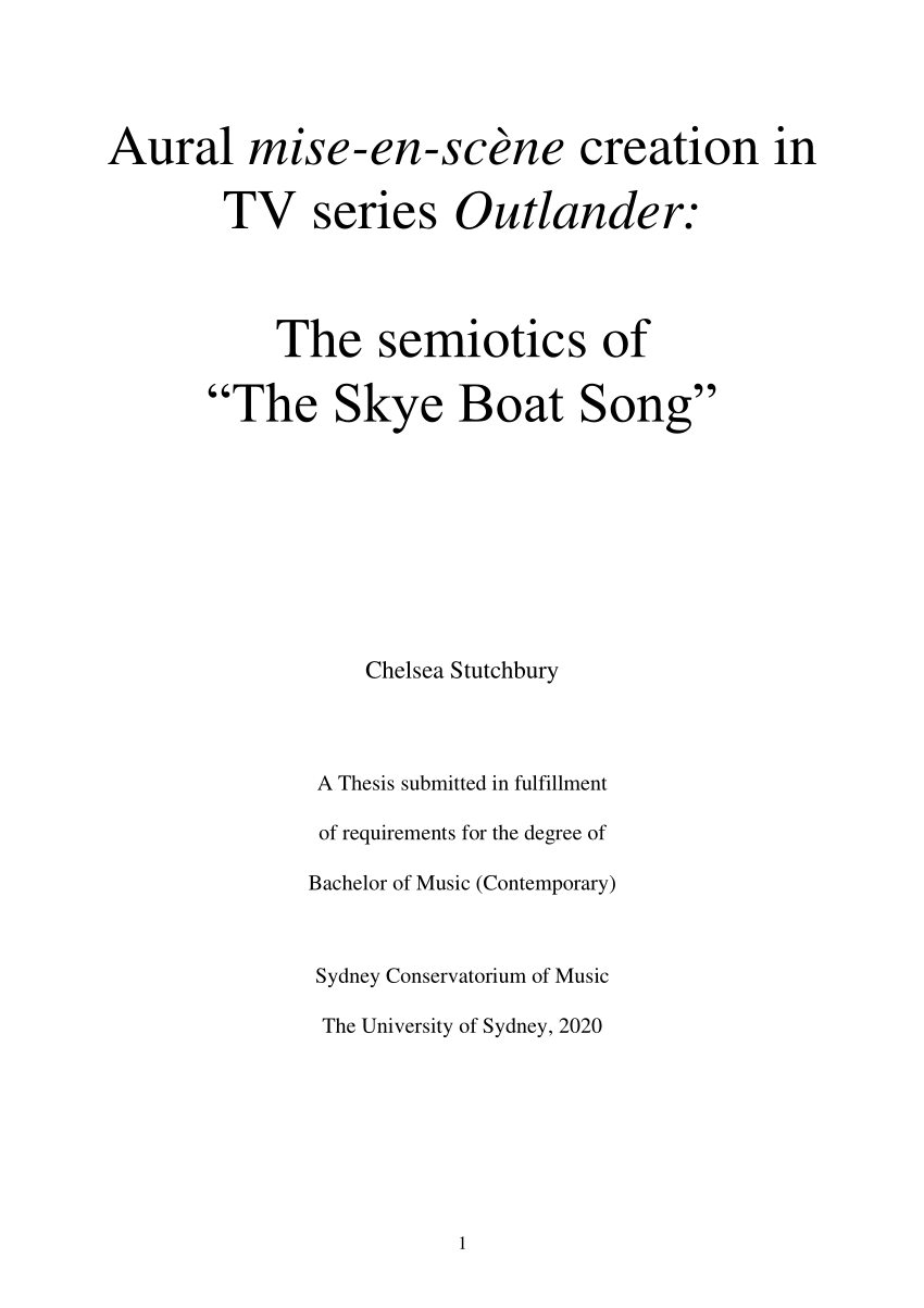 Bear McCreary - Outlander - The Skye Boat Song (After Culloden