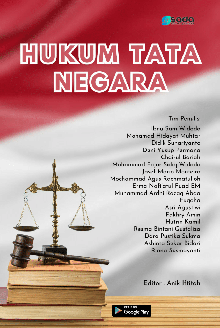 Pdf Hukum Tata Negara