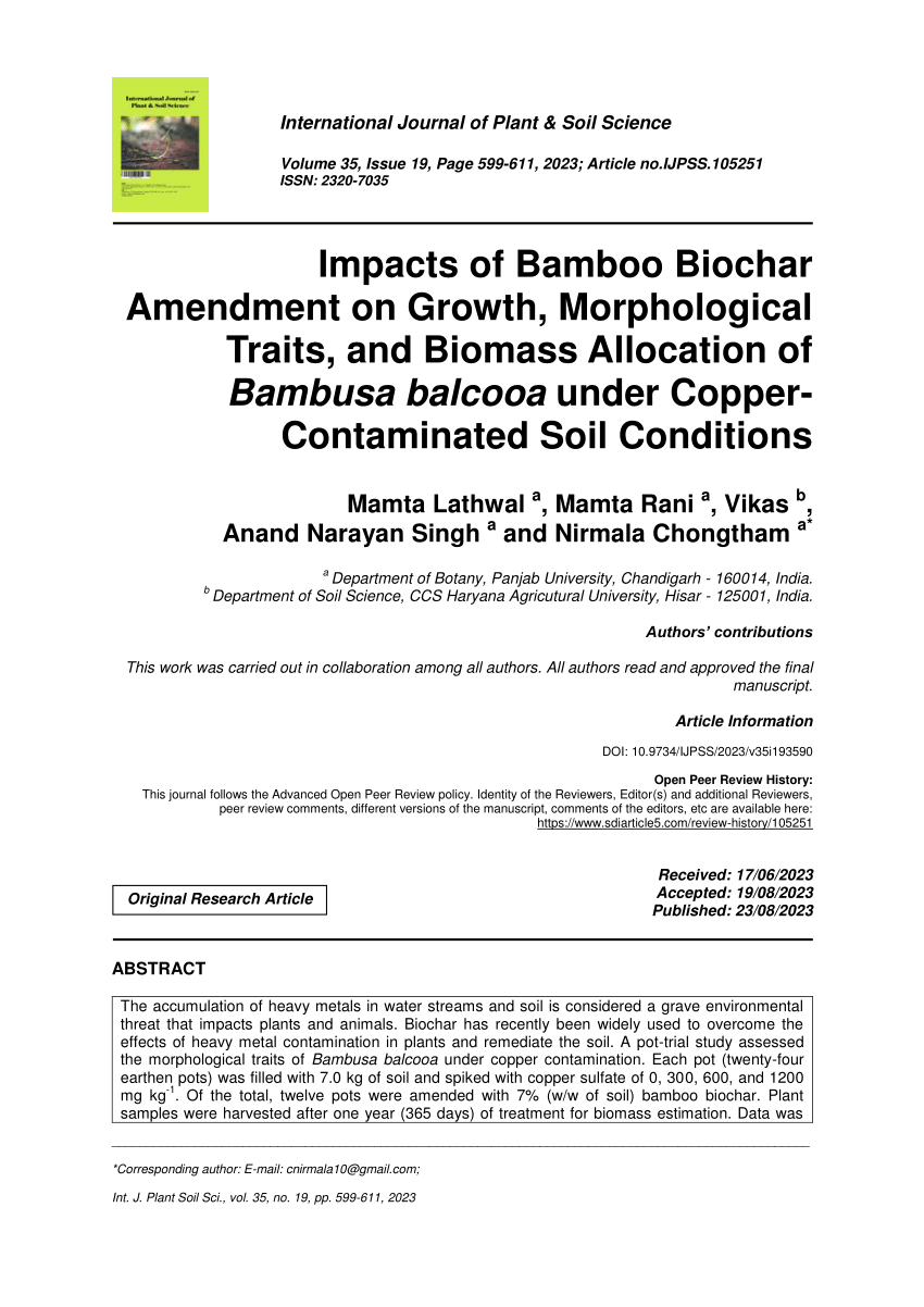 PDF) Comparative assessment of the antioxidant potential of bamboo leaves,  along with some locally and commercially consumed beverages in India