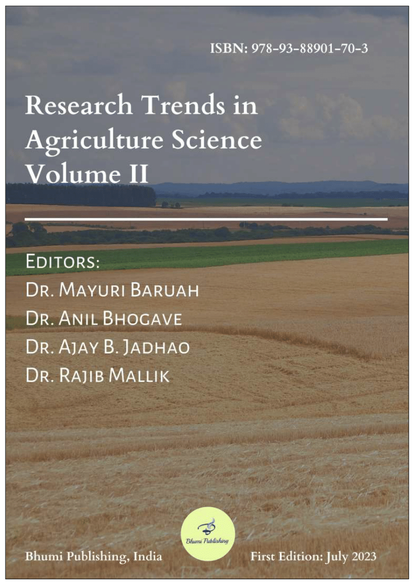 PDF) Research Trends in Agriculture Science Volume II (ISBN: 978 