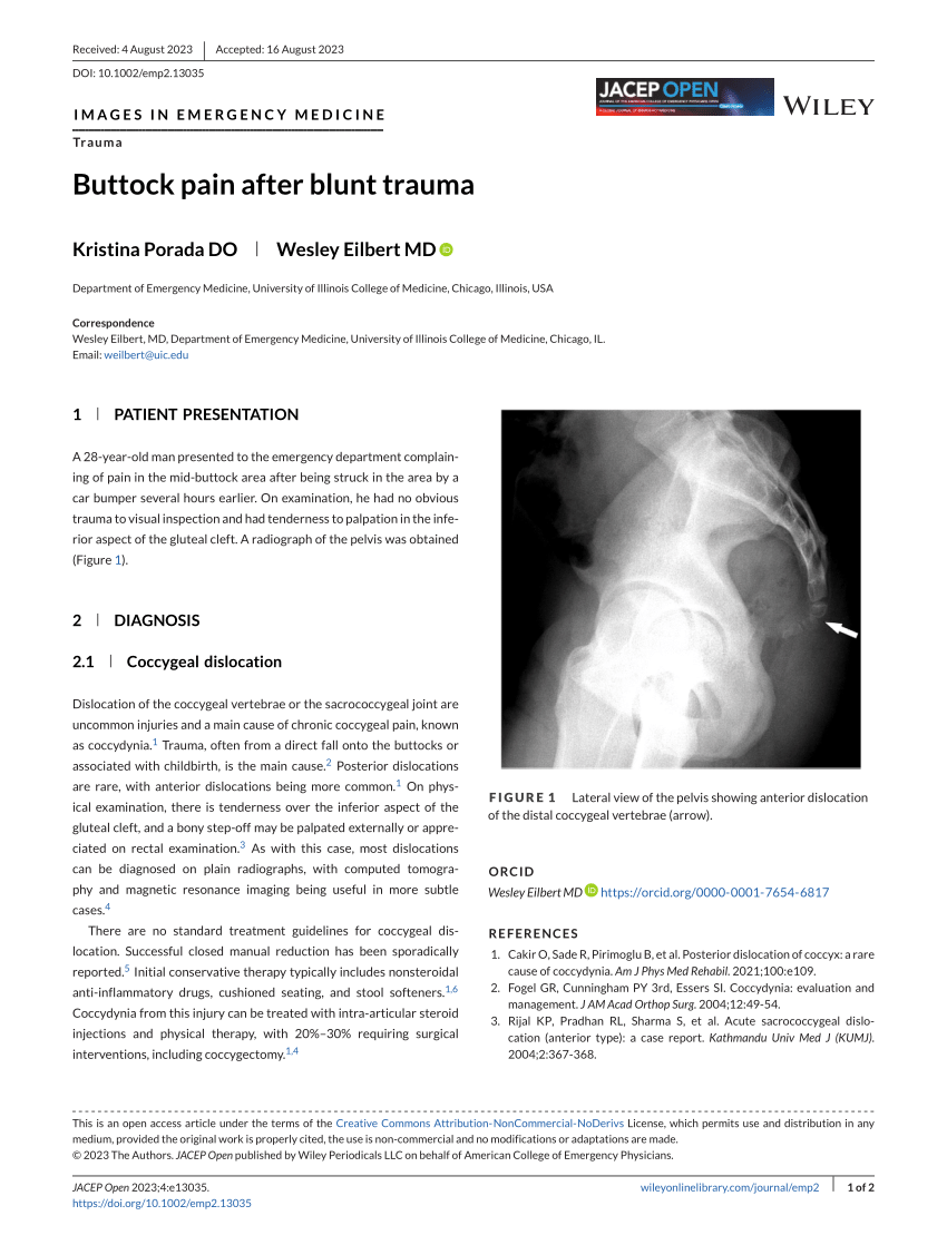 Gluteus Maximus and Surrounding Muscles Injuries