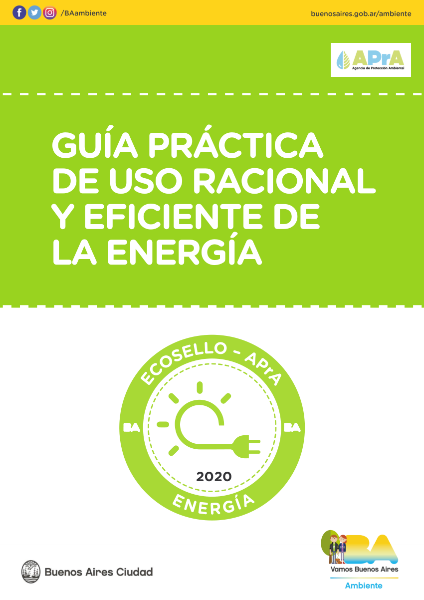 Eficiencia Energética y Uso Racional  Buenos Aires Ciudad - Gobierno de la  Ciudad Autónoma de Buenos Aires