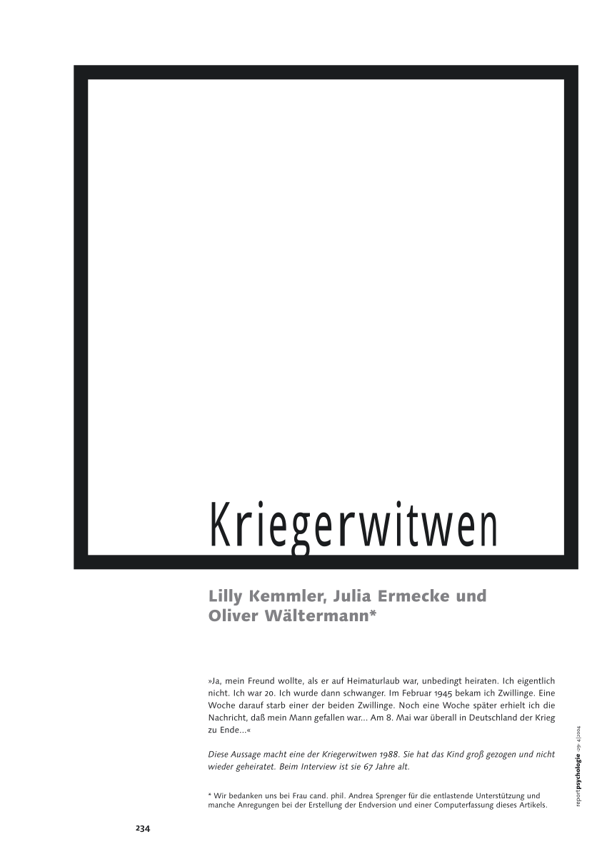 PDF Kriegerwitwen