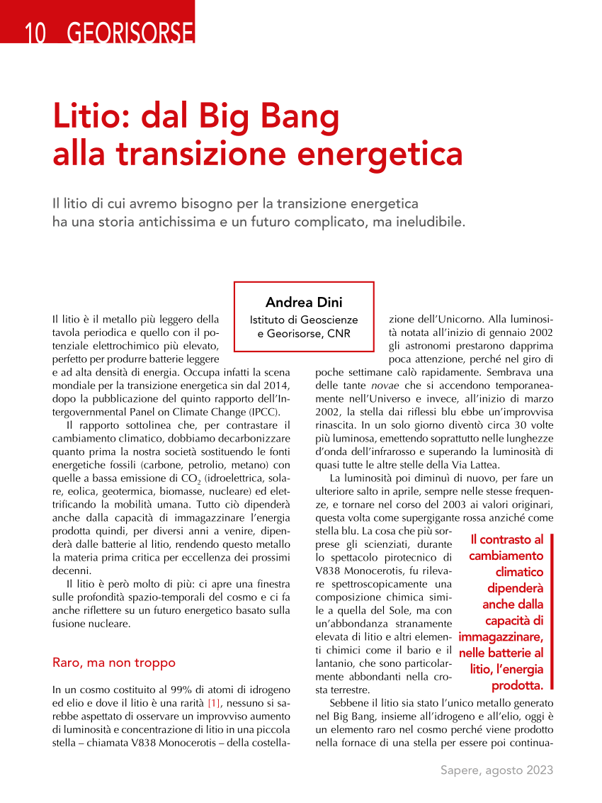 La Tavola Periodica degli Elementi dal Big Bang a oggi 