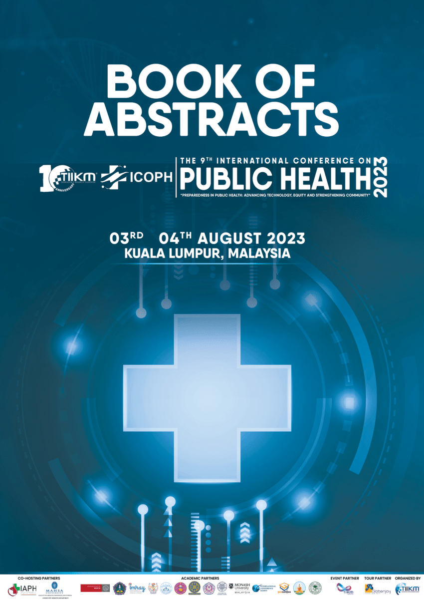 PDF) Book of Abstracts - ICOPH 2023