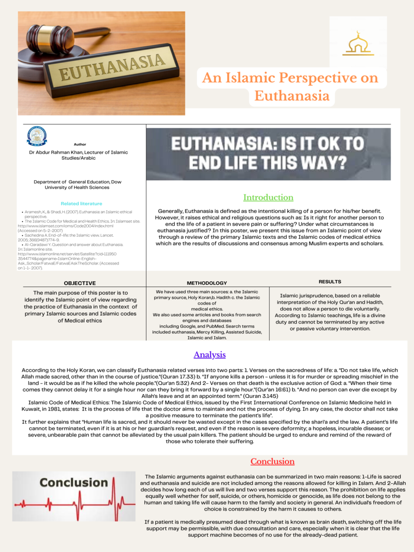 (PDF) Euthanasia Research Poster