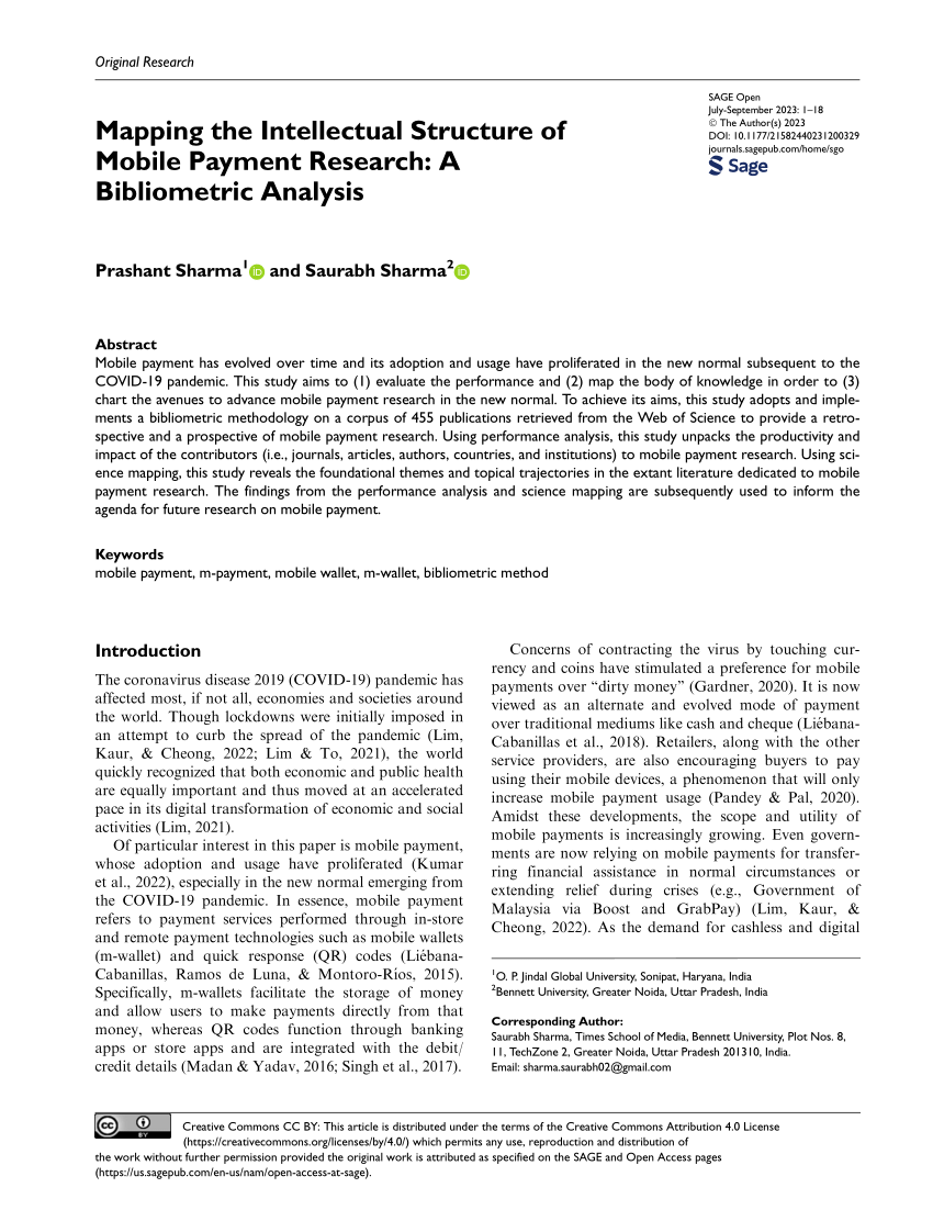 critical review of mobile payment research