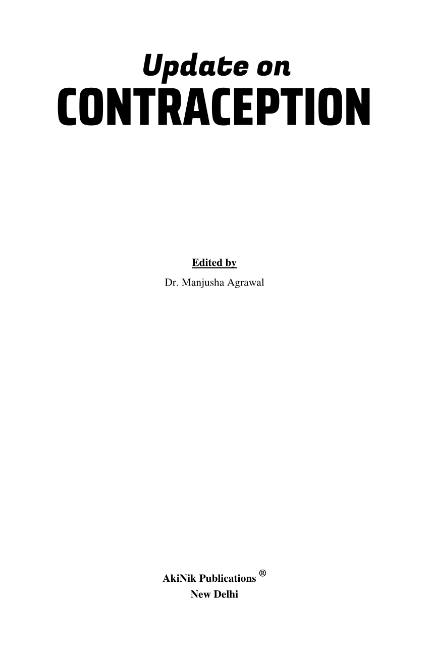 PDF) contraceptive Book by us