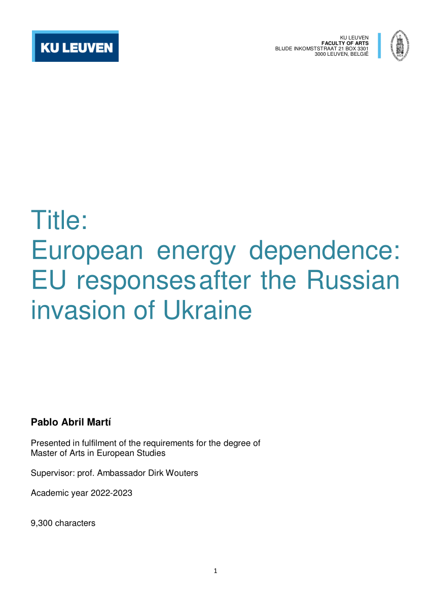 Think Tank reports on the invasion of Ukraine - Consilium