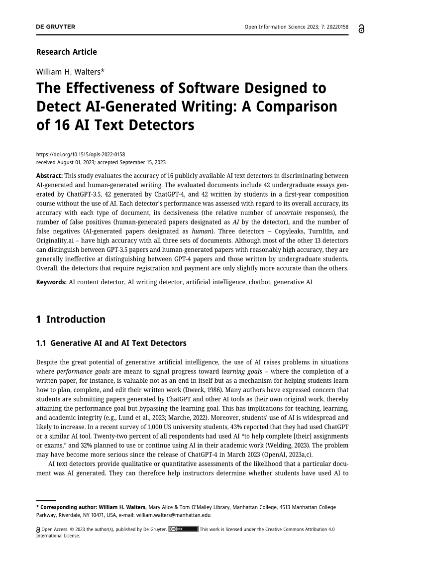 Ai Writing Detector A Comprehensive Guide To Detecting Ai Generated Hot Sex Picture 