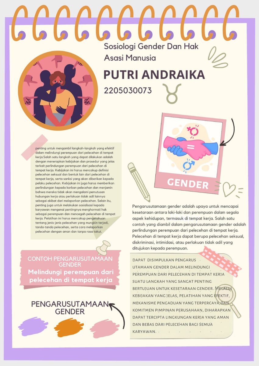 (PDF) Melindungi Perempuan dari Pelecehan di Tempat Kerja