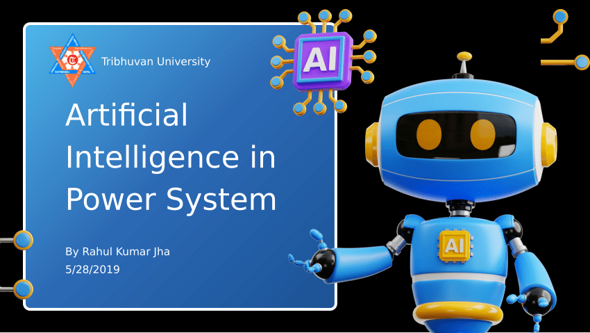 artificial intelligence in power system research paper