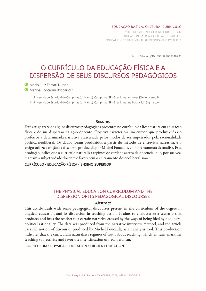 EF ES 7 Ano Currículo em Ação, PDF, Canto