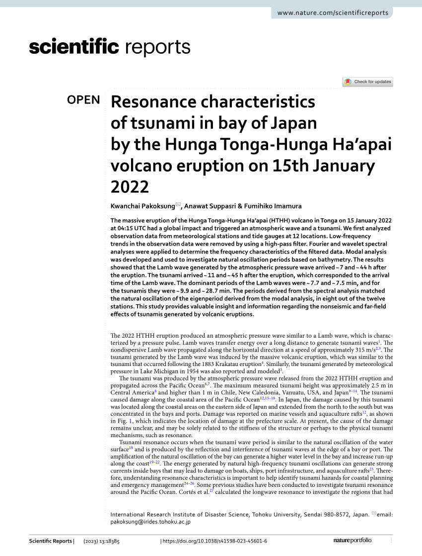 Atmospheric waves and global seismoacoustic observations of the January  2022 Hunga eruption, Tonga