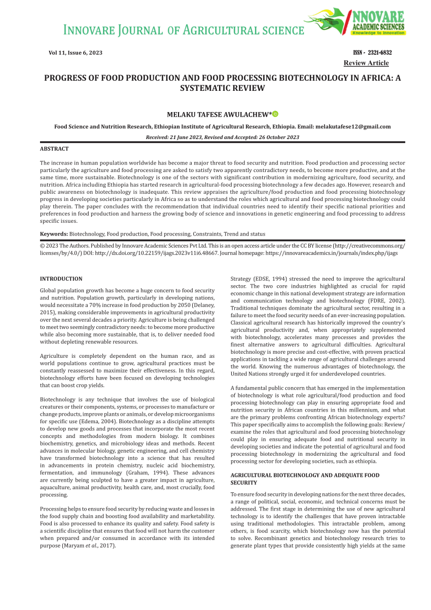 food processing research papers pdf