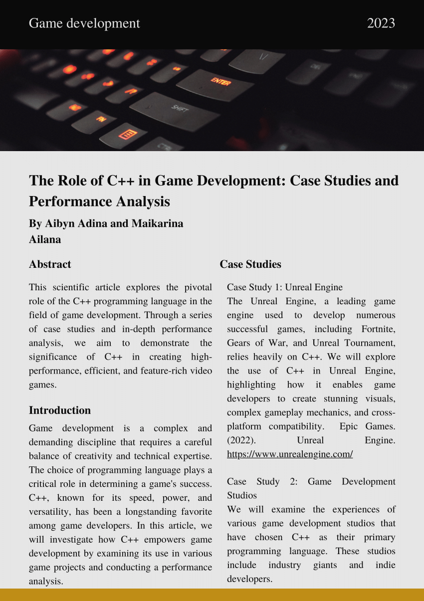 ESTUDIOS Case Study, Tournament Platform