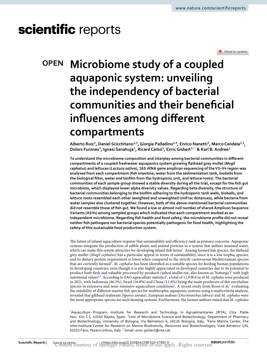 Frontiers  Exploring the application of Corynebacterium glutamicum single  cell protein in the diet of flathead grey mullet (Mugil cephalus): effects  on growth performance, digestive enzymes activity and gut microbiota