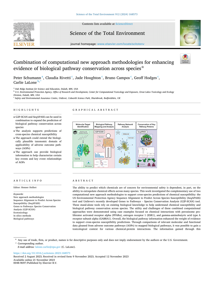 New approach methodologies in human regulatory toxicology – Not if, but how  and when! - ScienceDirect