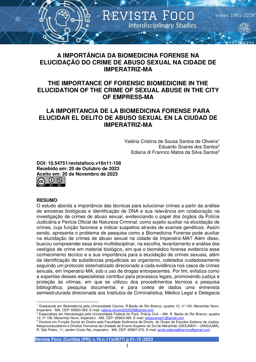 Um ramo que auxilia a vida e a justiça: Toxicologia