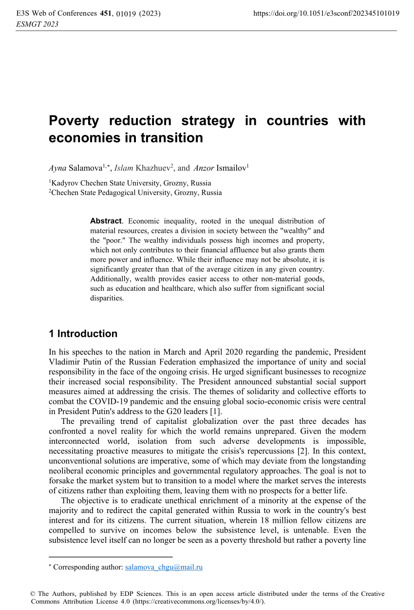 research paper on poverty reduction