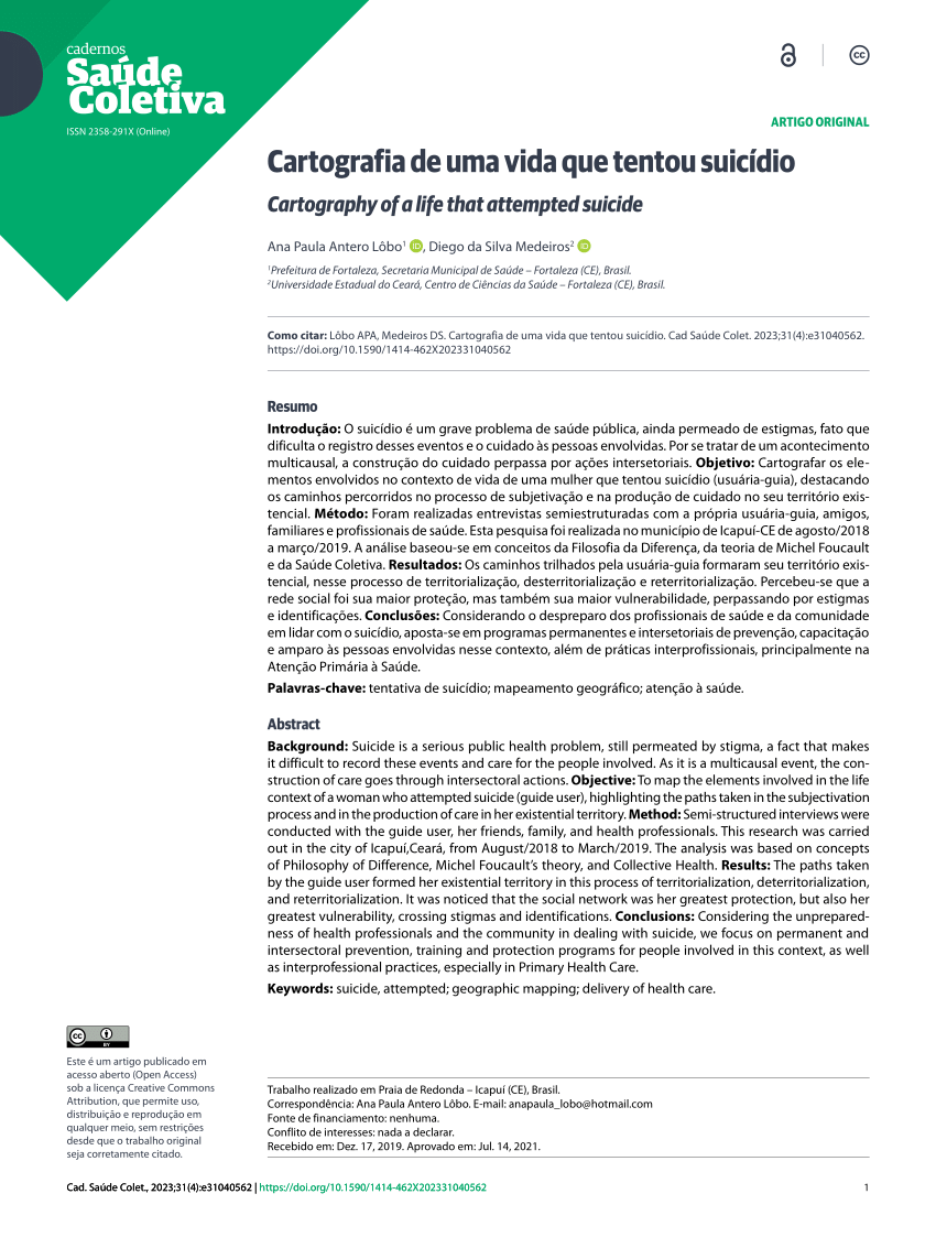 PDF) Processos insurgentes de subjetividade e cartografias