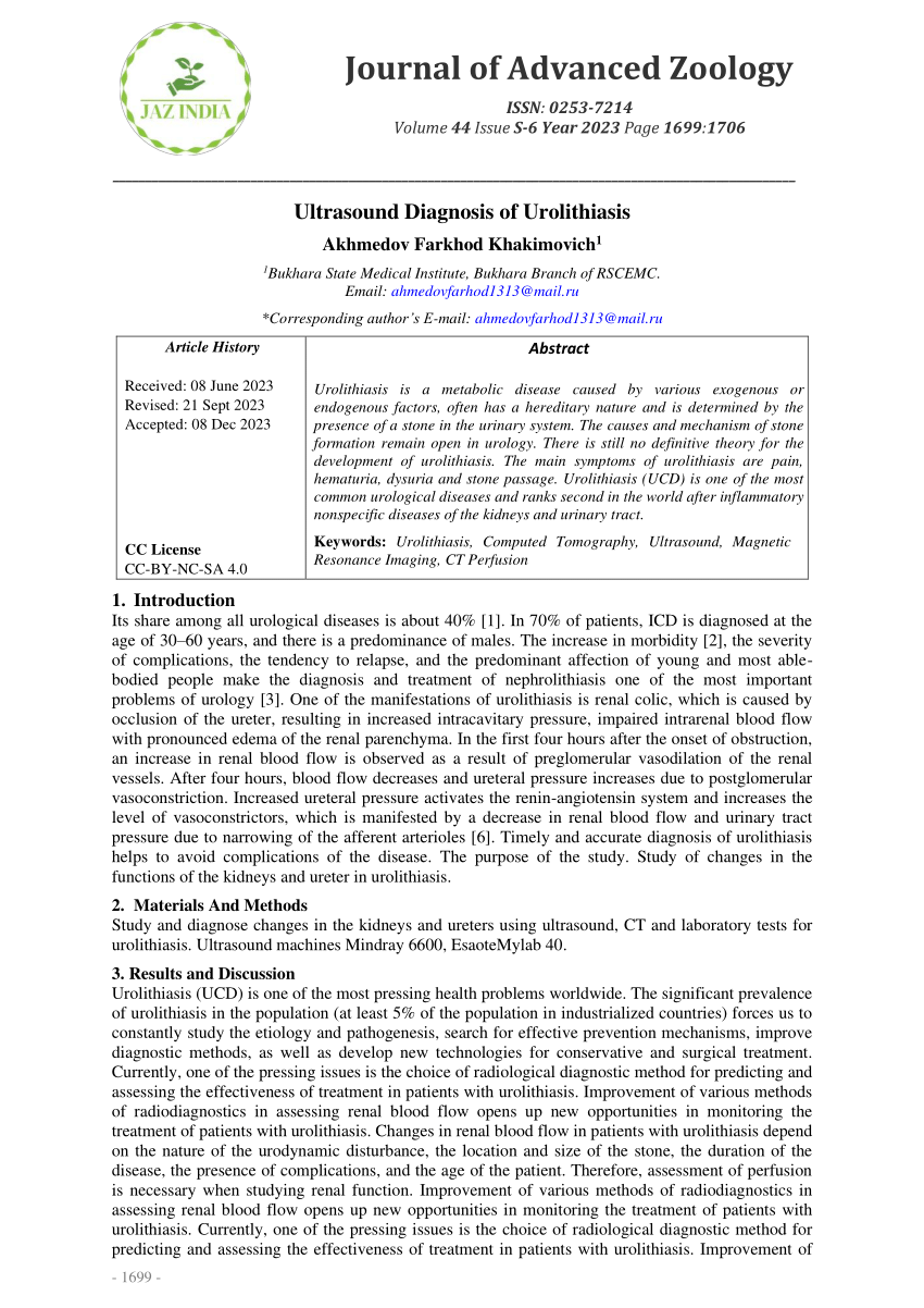 PDF] Evaluating the Frequency of Urological Causes of Flank Pain in Adult  Patients that refer to Urology Ward in Shahid Motahari Hospital (Marvdasht,  Iran) during 2013-2014