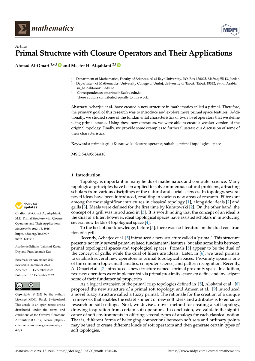 Closure & Interior as Dual Notions . Proving Willard Theorem