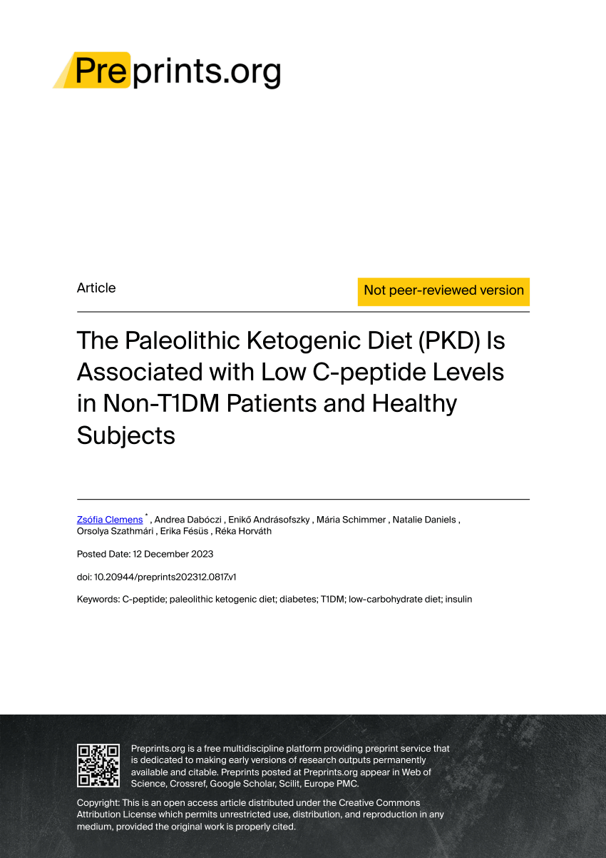 Paleo Keto Diet (PKD)