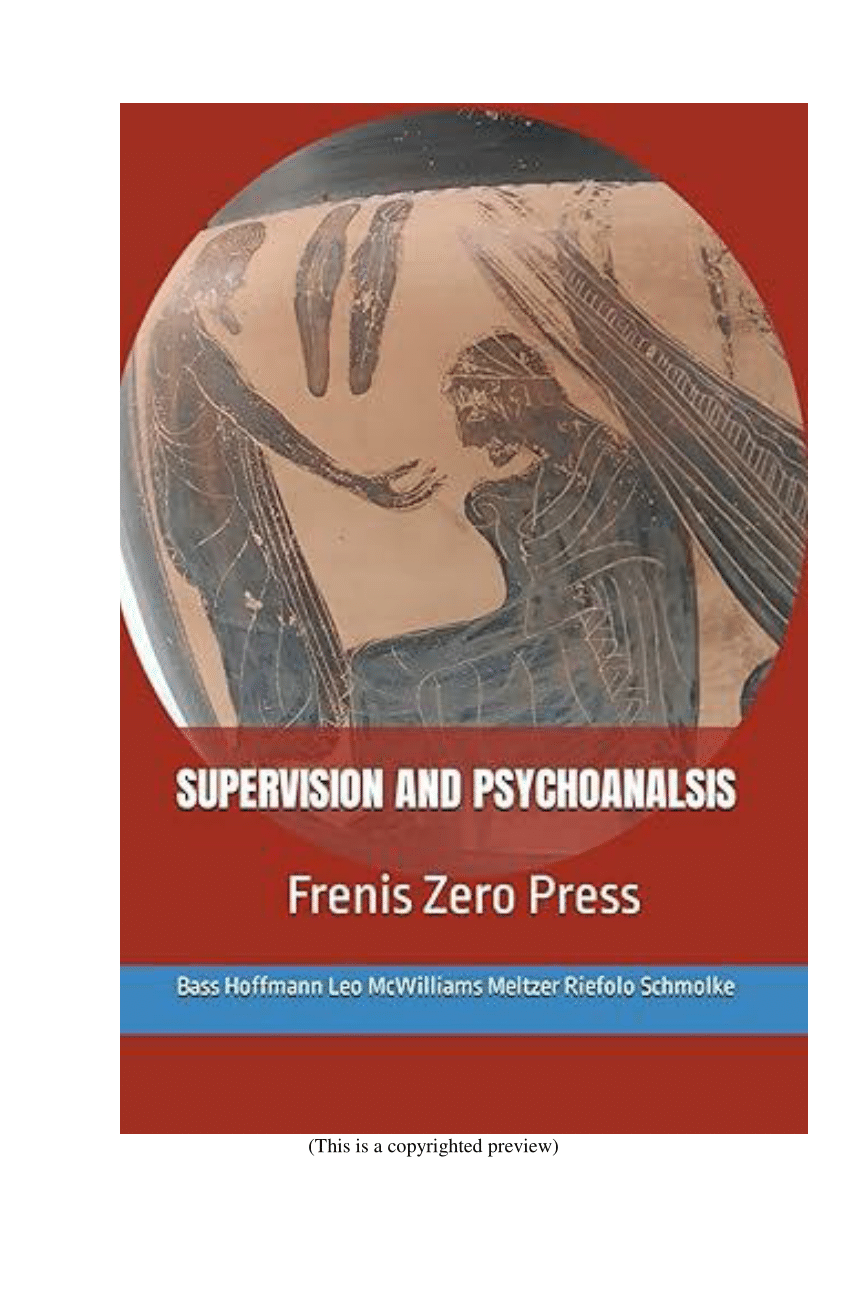Pdf Book Supervision And Psychoanalysis 3795