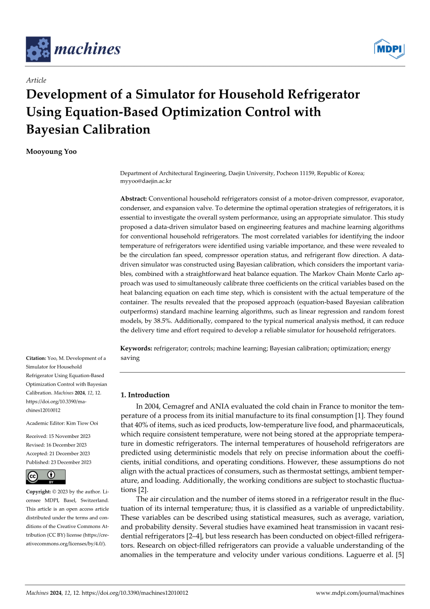 Solved: A refrigerator runs at a mean temperature of 2.5°C with a standard  deviation of 0.8°C The [algebra]