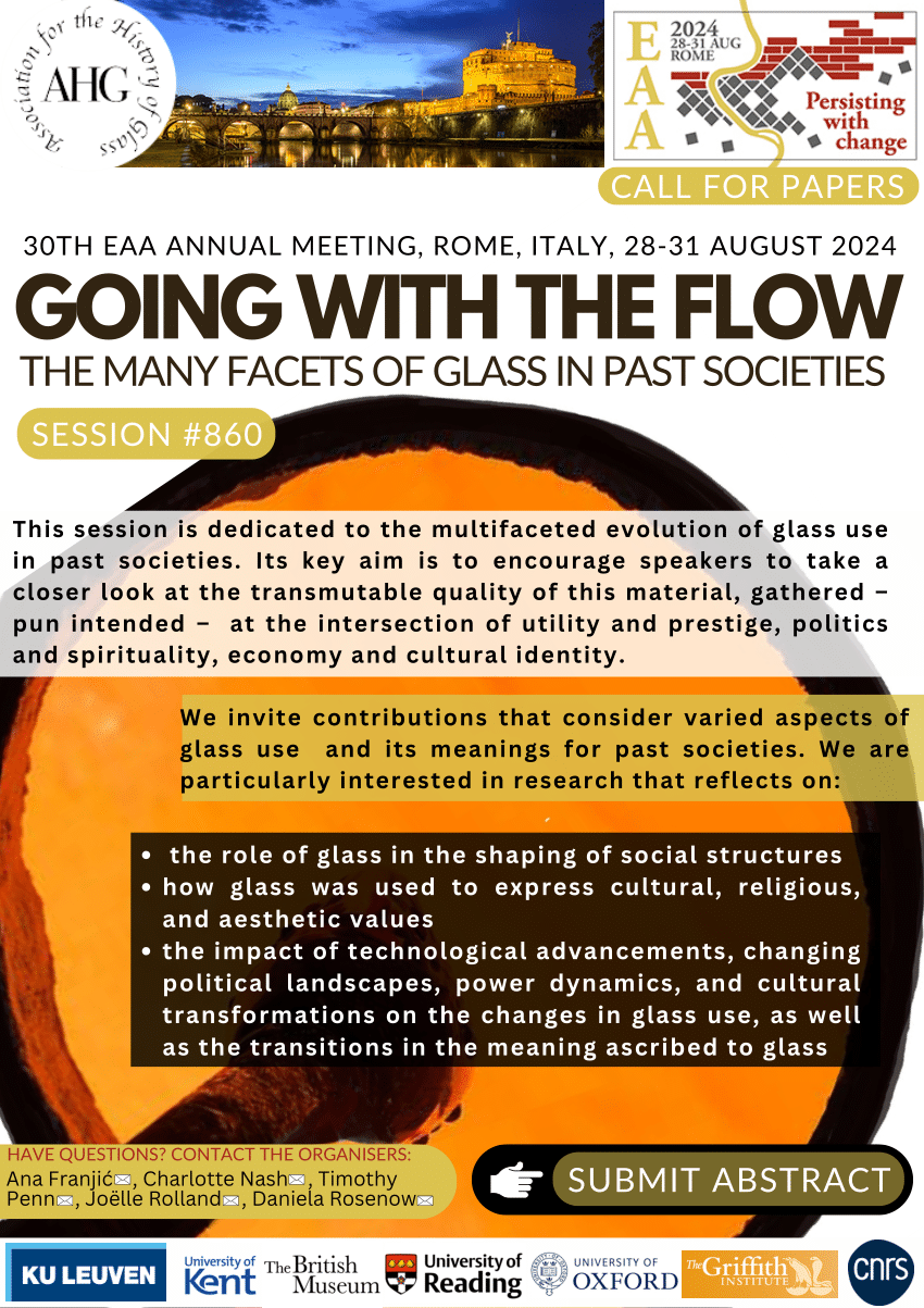 (PDF) GOING WITH THE FLOW THE MANY FACETS OF GLASS IN PAST SOCIETIES