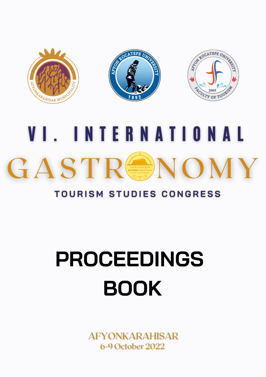 international gastronomy tourism studies congress