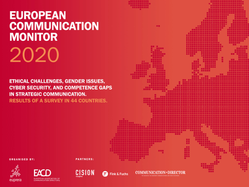 Pdf European Communication Monitor 2020 Ethical Challenges Gender Issues Cyber Security 
