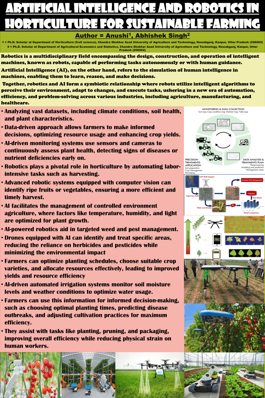 (PDF) Artificial intelligence and robotics in horticulture for ...