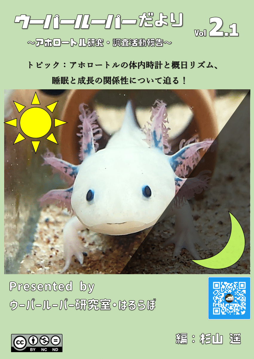 PDF) The Axolotl Research Letters vol.2.1 (written in Japanese)