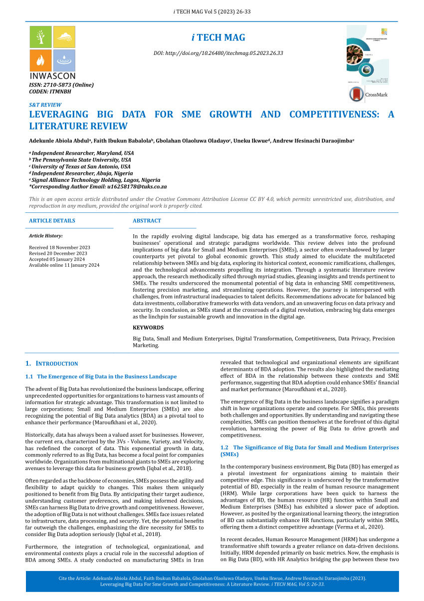competitiveness literature review
