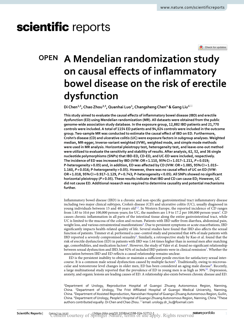 PDF A Mendelian randomization study on causal effects of