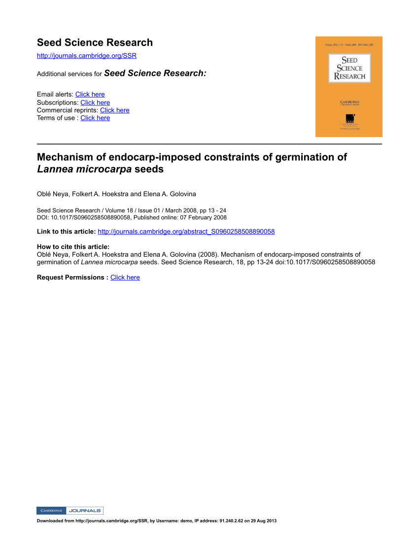 Comparative Requirement For Endogenous Ethylene During Seed Images, Photos, Reviews