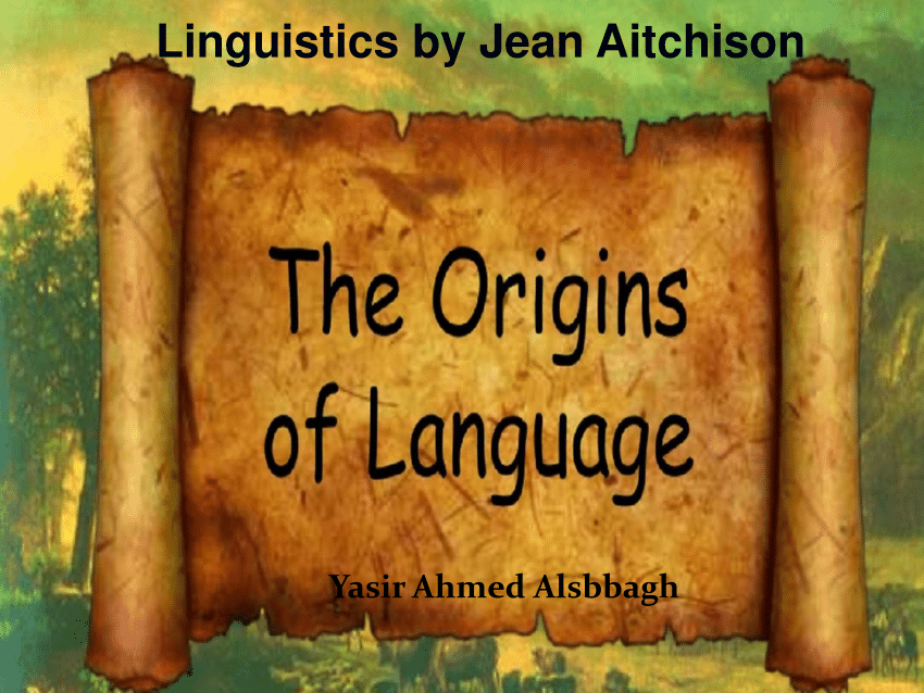 PDF) Linguistics by Jean Aitchison