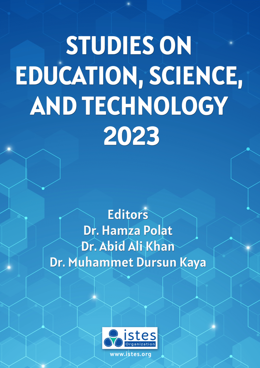 PDF) Studies on Education, Science, and Technology 2023