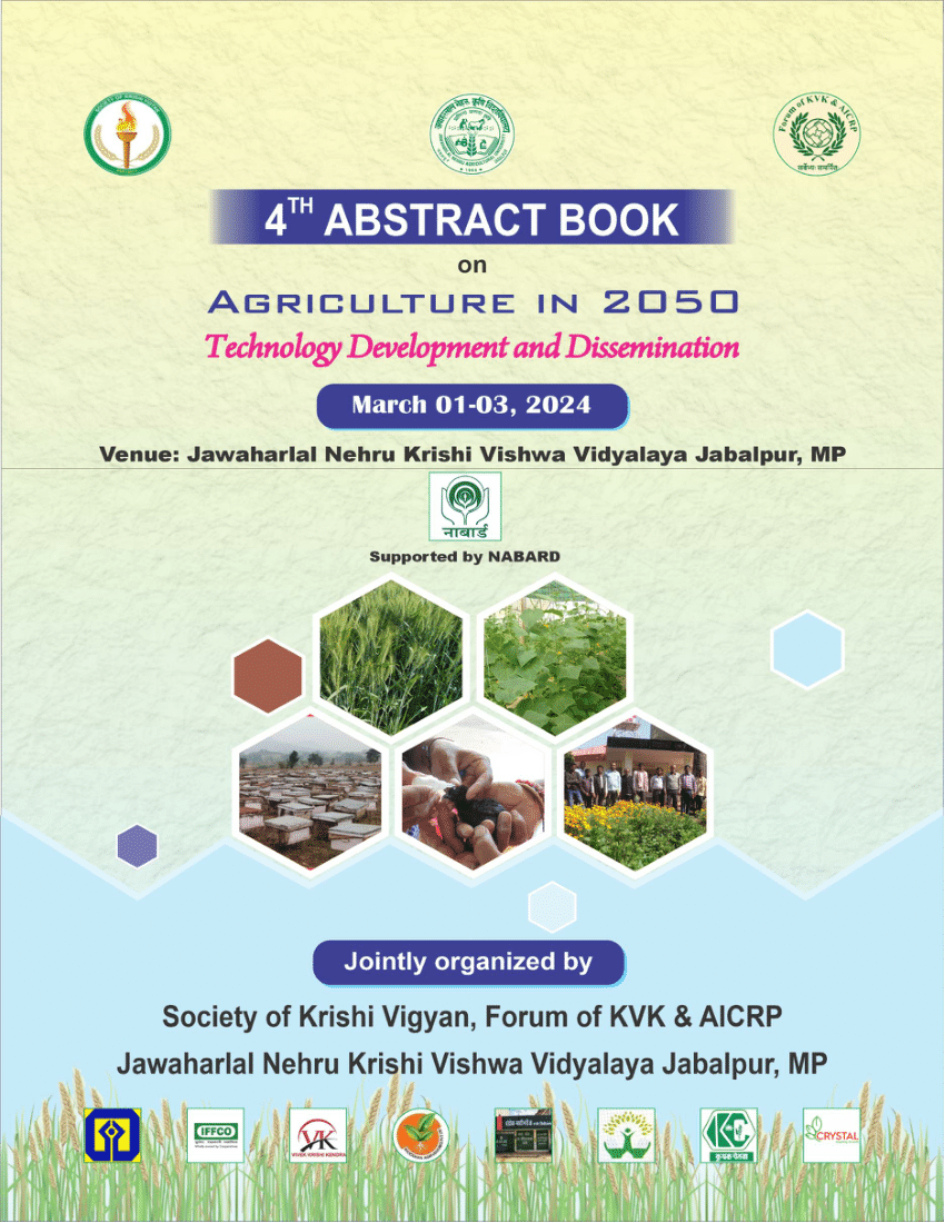 PDF) 4 TH ABSTRACT BOOK on AGRICULTURE IN 2050