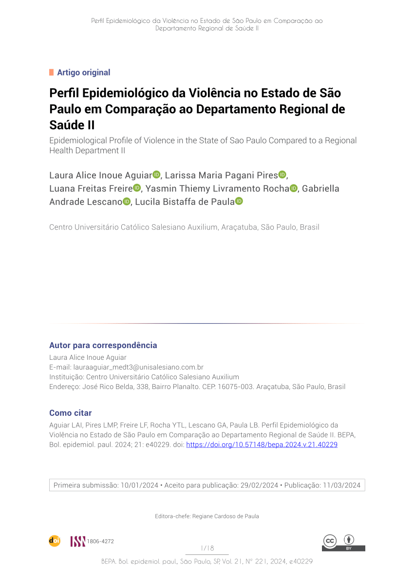 v. 5 n. 49 (2008)  BEPA. Boletim Epidemiológico Paulista