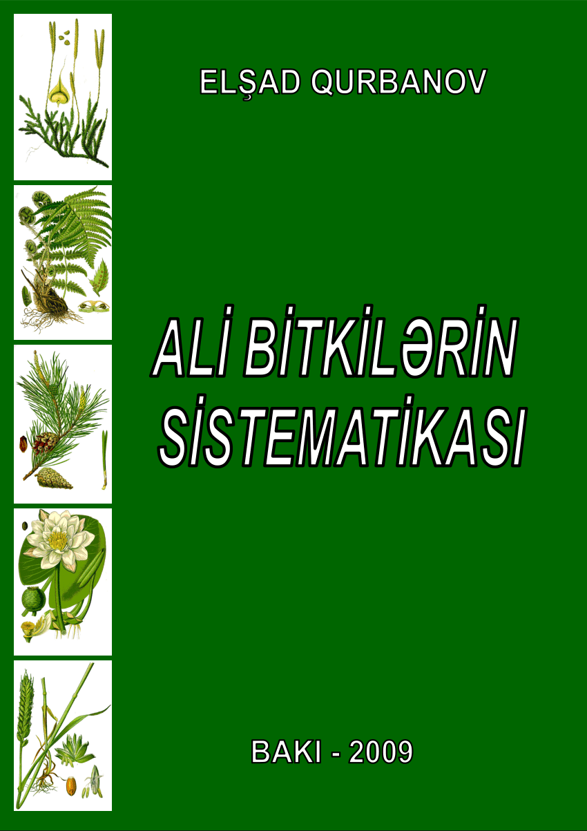 PDF) Ali bitkilərin sistematikası